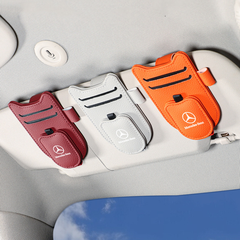 Car Sun Visor Glasses Holder – Easy Access, Space-Saving, Multi-Purpose Clip