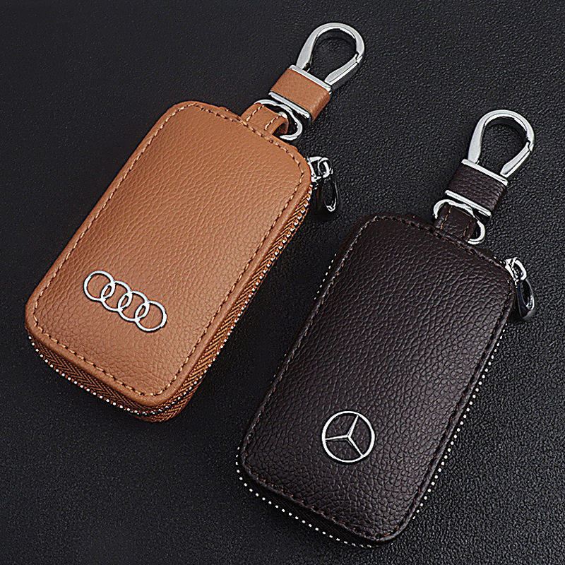 Full Protection Car Key Case – Upgraded Leather, Custom Fit