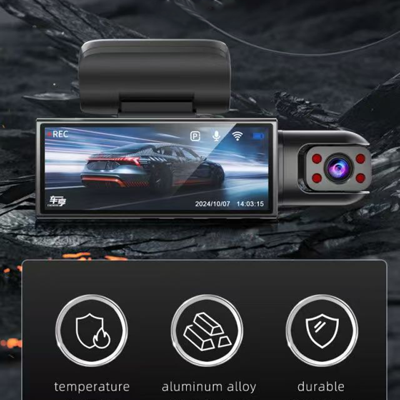 New Dual-Lens Dash Cam – HD Night Vision, Wide Angle, Reversing Camera