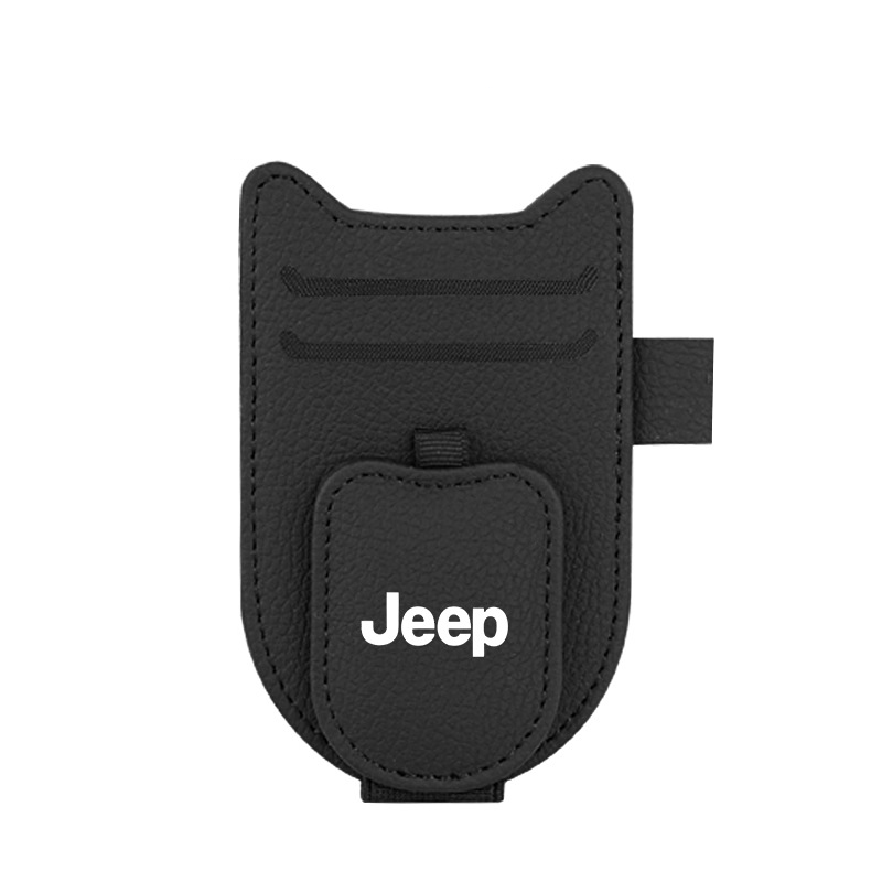 Car Sun Visor Glasses Holder – Easy Access, Space-Saving, Multi-Purpose Clip