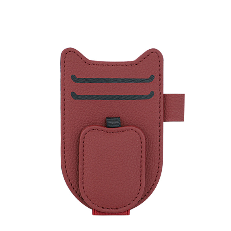Car Sun Visor Glasses Holder – Easy Access, Space-Saving, Multi-Purpose Clip