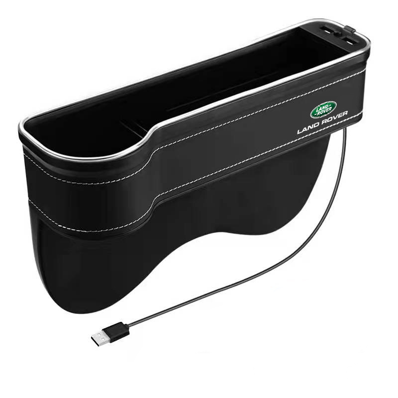 Multifunction Car Gap Storage Box – LED Light & USB Charging