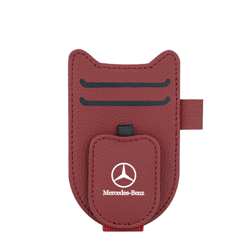Car Sun Visor Glasses Holder – Easy Access, Space-Saving, Multi-Purpose Clip