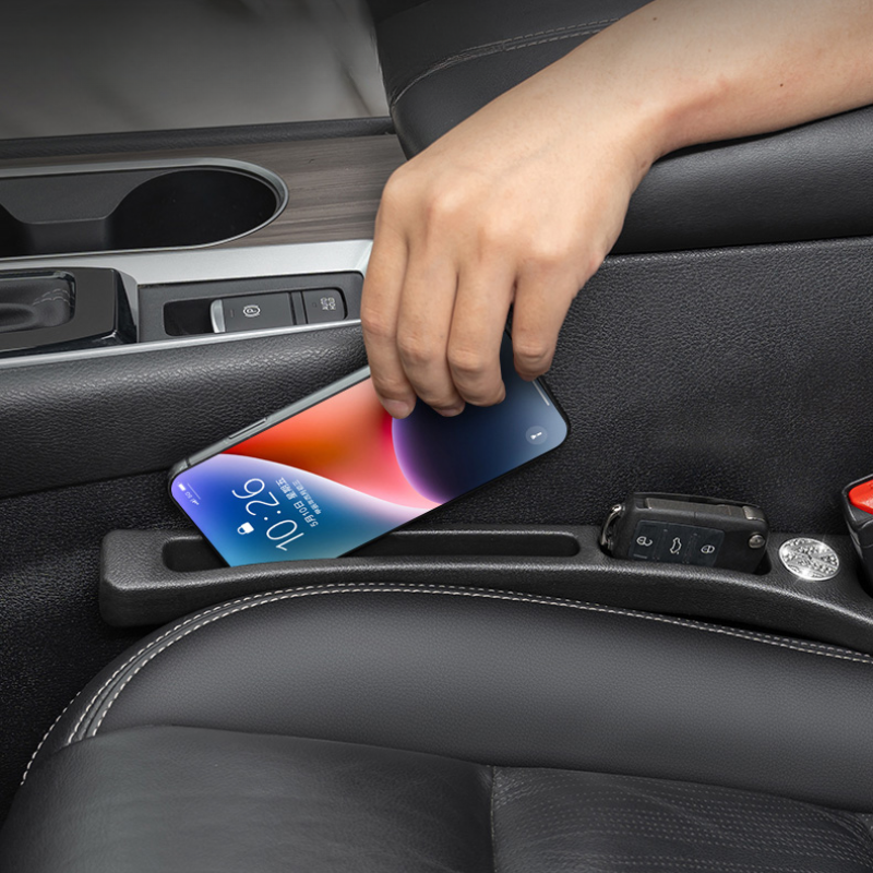 Car Seat Gap Filler - Easy Installation, Extra Storage, and Drop Prevention