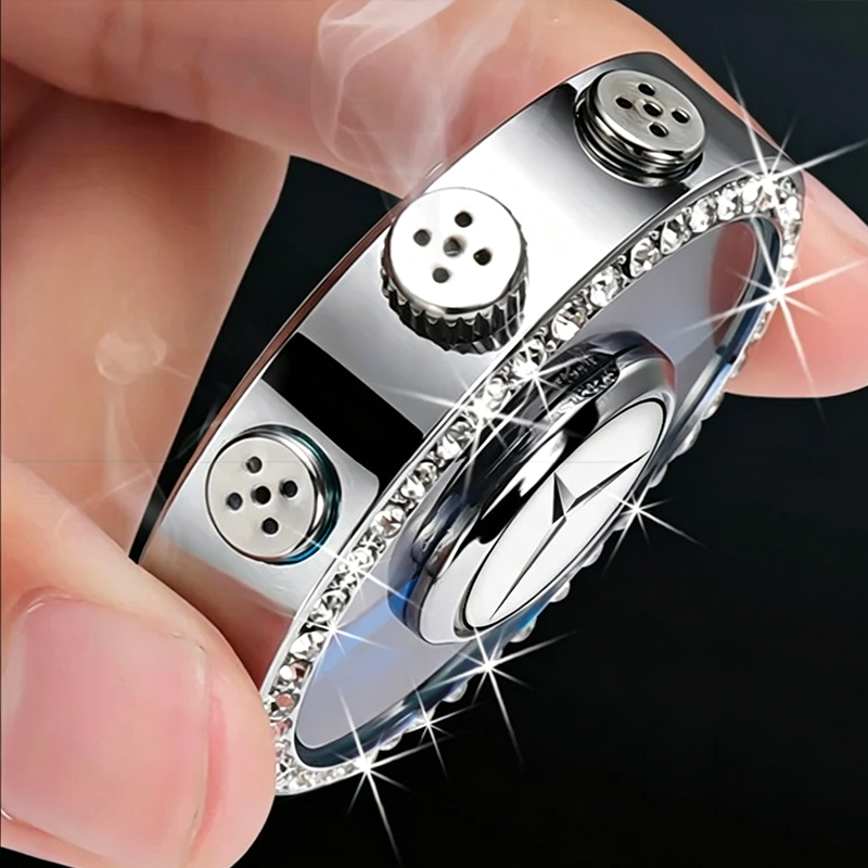 Luxury Diamond Watch-Style Air Vent Car Perfume Diffuser Clip