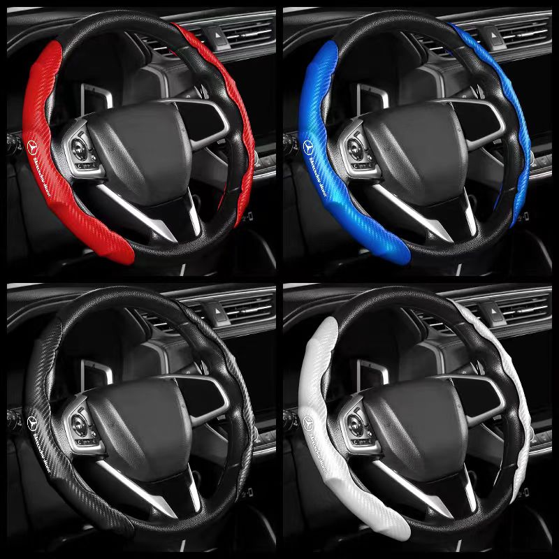 High-Quality Carbon Fiber Steering Wheel Cover:Enhanced Driving Comfort and Style