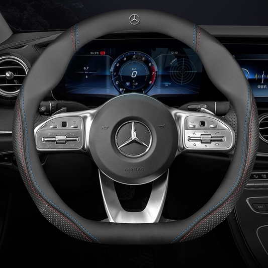 DriveX Elite Steering Cover – Breathable Comfort & Race-Level Grip