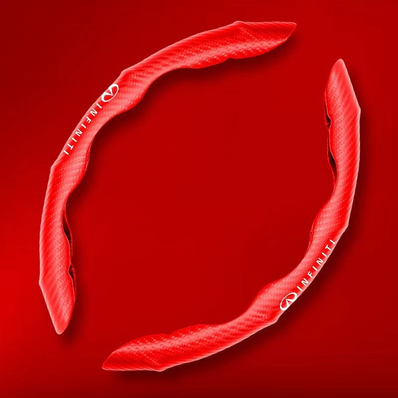 High-Quality Carbon Fiber Steering Wheel Cover:Enhanced Driving Comfort and Style