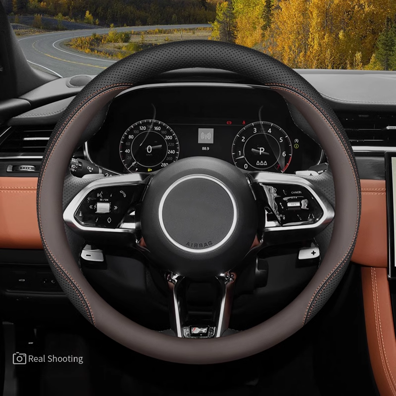 GT Series Steering Wrap - Performance Leather with Tactile Grip