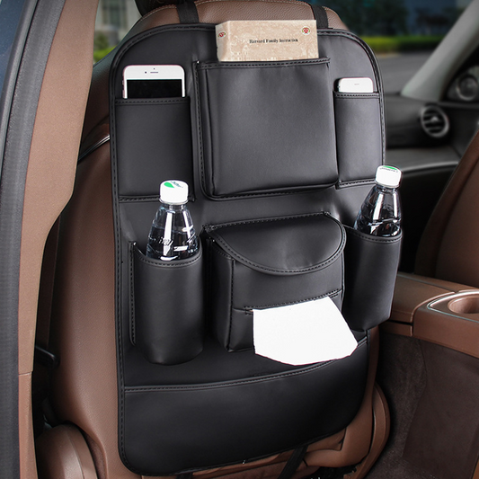 DriveEase Backseat Organizer– Multi-Pocket Hanging Organizer & Custom Logo