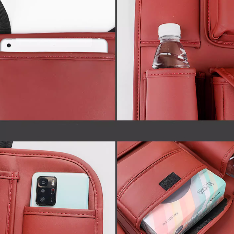 DriveEase Backseat Organizer– Multi-Pocket Hanging Organizer & Custom Logo