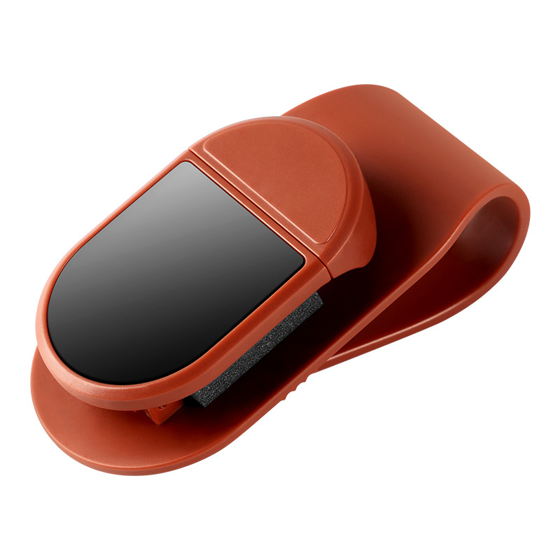 GlideMount Car Glasses Clip – Minimalist Style with Logo Customization