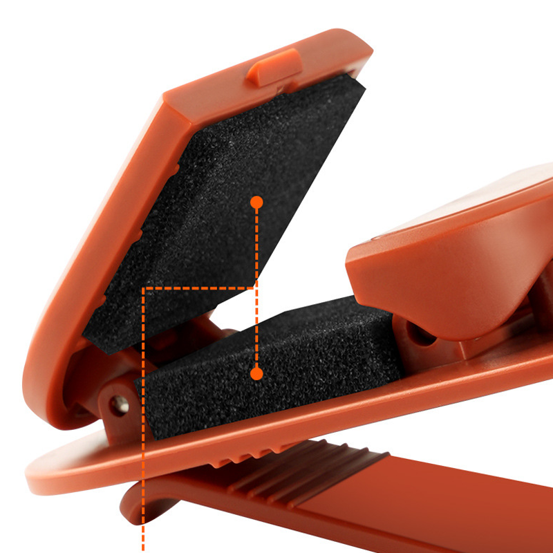 GlideMount Car Glasses Clip – Minimalist Style with Logo Customization