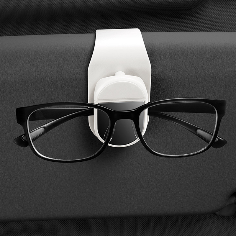 GlideMount Car Glasses Clip – Minimalist Style with Logo Customization