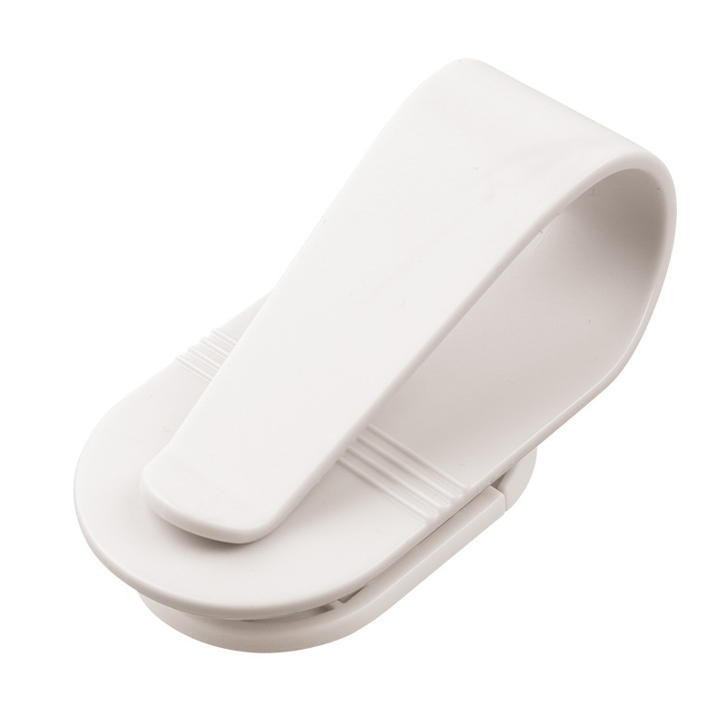 GlideMount Car Glasses Clip – Minimalist Style with Logo Customization