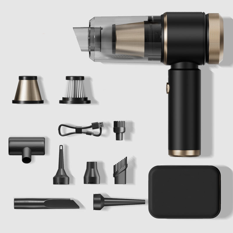 PowerSweep Car Vacuum – Cordless Suction & Blow, Long Battery Time