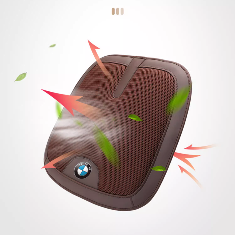 EleganceComfort Car Seat Cushion - Customizable Logo & All-Season Use