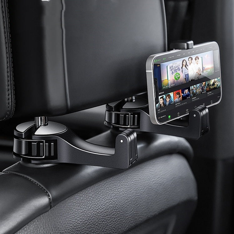 Car Seat Back Hidden Hook Mobile Phone Stand: Convenient Hands-Free Solution