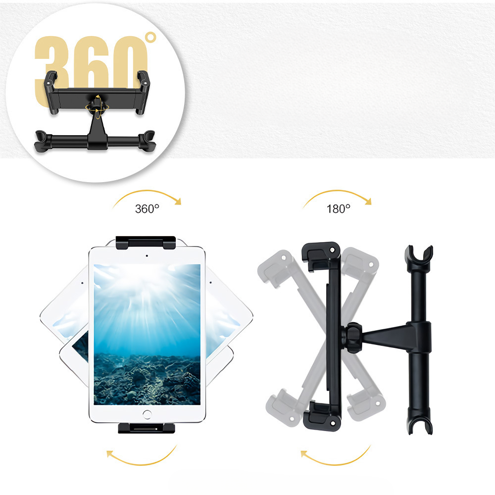 Car Backseat Mount, Compatible with Phones and Tablets