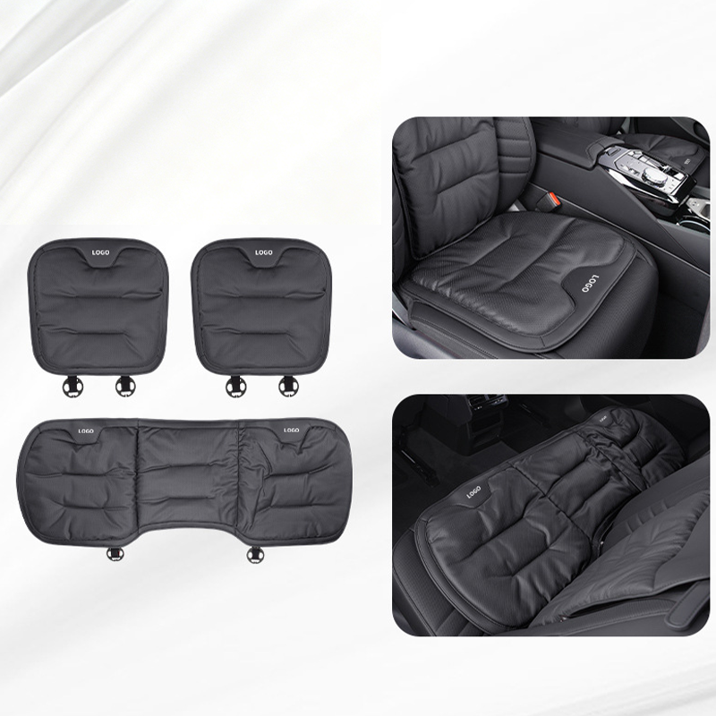 NappaGlide™ Premium Car Seat Cushion – All-Season Breathable Non-Slip Comfort Pad