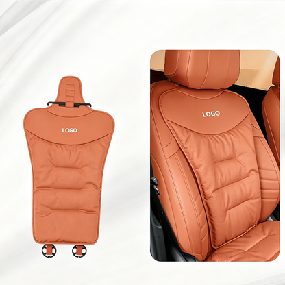 NappaGlide™ Premium Car Seat Cushion – All-Season Breathable Non-Slip Comfort Pad