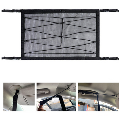 CargoFlex · Dual-Layer Car Roof Storage Net