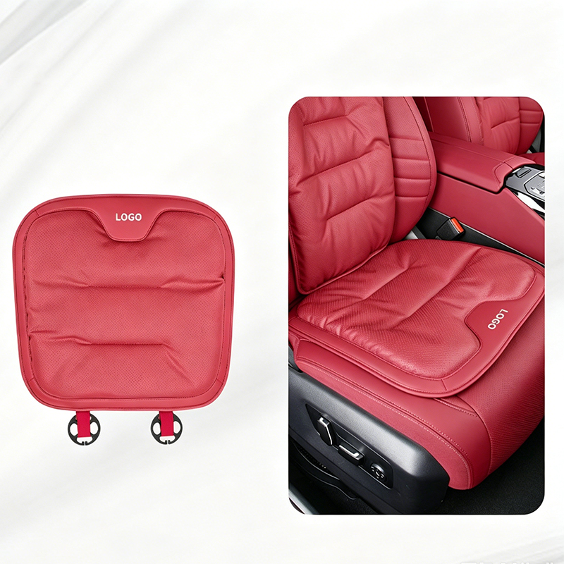 NappaGlide™ Premium Car Seat Cushion – All-Season Breathable Non-Slip Comfort Pad