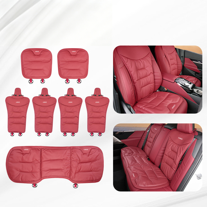 NappaGlide™ Premium Car Seat Cushion – All-Season Breathable Non-Slip Comfort Pad