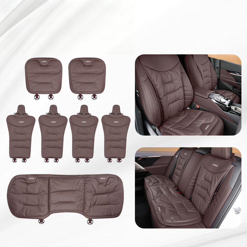 NappaGlide™ Premium Car Seat Cushion – All-Season Breathable Non-Slip Comfort Pad