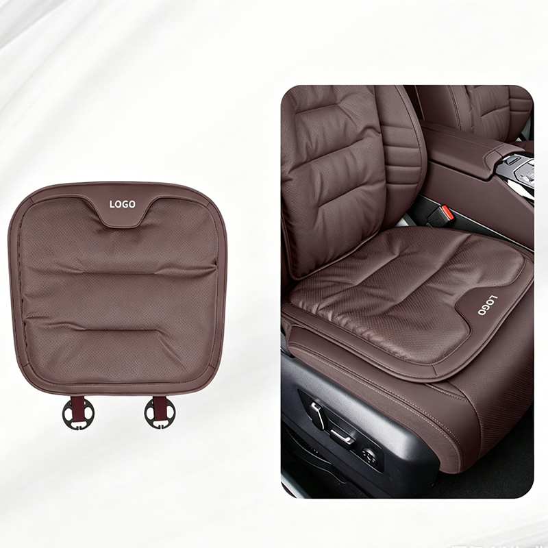 NappaGlide™ Premium Car Seat Cushion – All-Season Breathable Non-Slip Comfort Pad