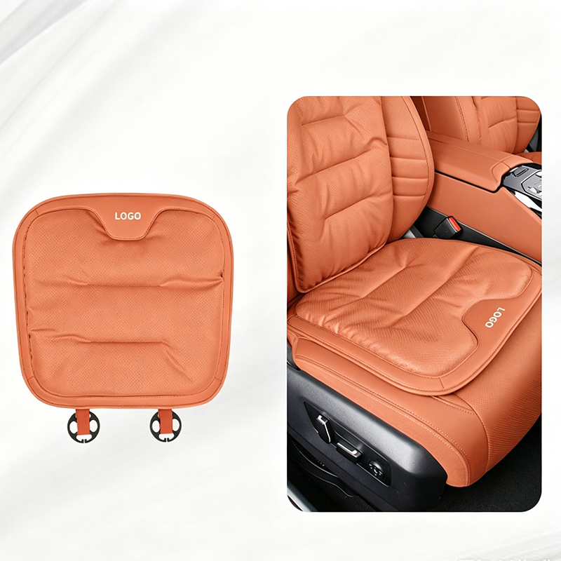 NappaGlide™ Premium Car Seat Cushion – All-Season Breathable Non-Slip Comfort Pad