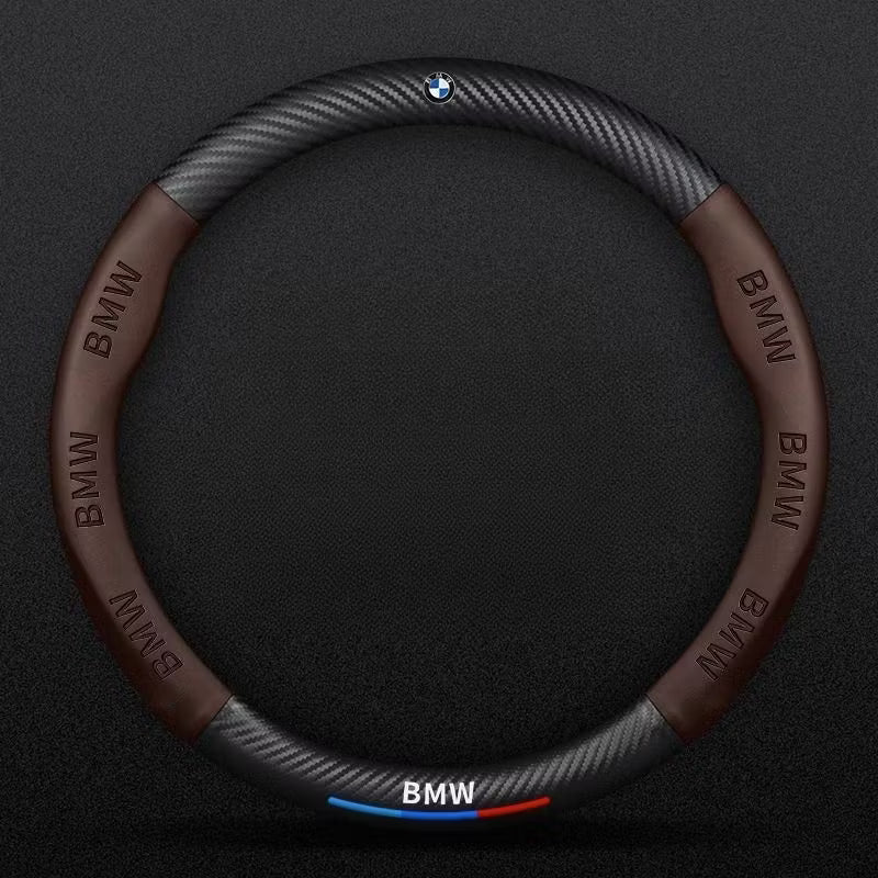 CarbonSuede™ Ultra-Slim Steering Wheel Cover — Racing-Grade Suede & Carbon Hybrid