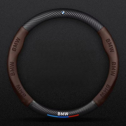 CarbonSuede™ Ultra-Slim Steering Wheel Cover — Racing-Grade Suede & Carbon Hybrid