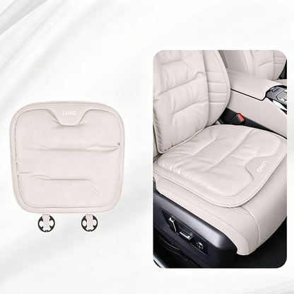 NappaGlide™ Premium Car Seat Cushion – All-Season Breathable Non-Slip Comfort Pad