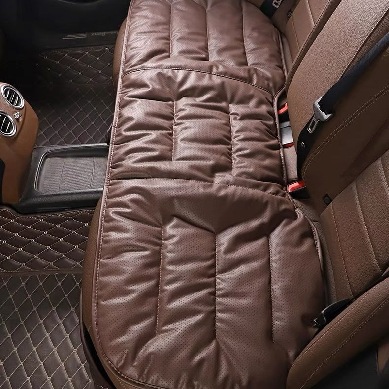 ComfortMax Leather Seat Cushion - Enhanced Breathability and Support