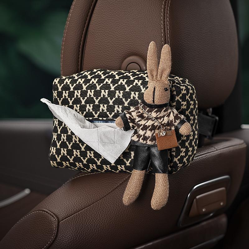 Cute Bunny Car Tissue Holder