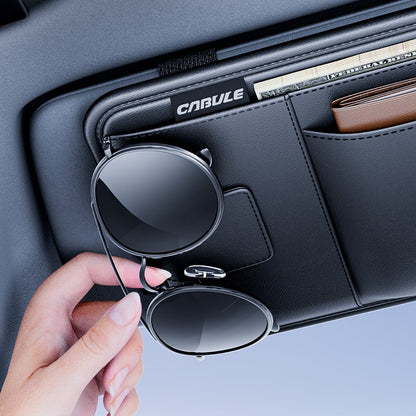 Multi-Functional Car Sun Visor Organizer - Convenient Storage and Easy Access