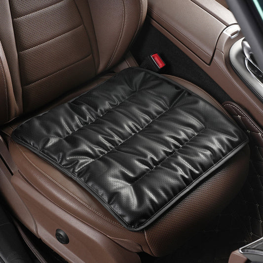 ComfortMax Leather Seat Cushion - Enhanced Breathability and Support