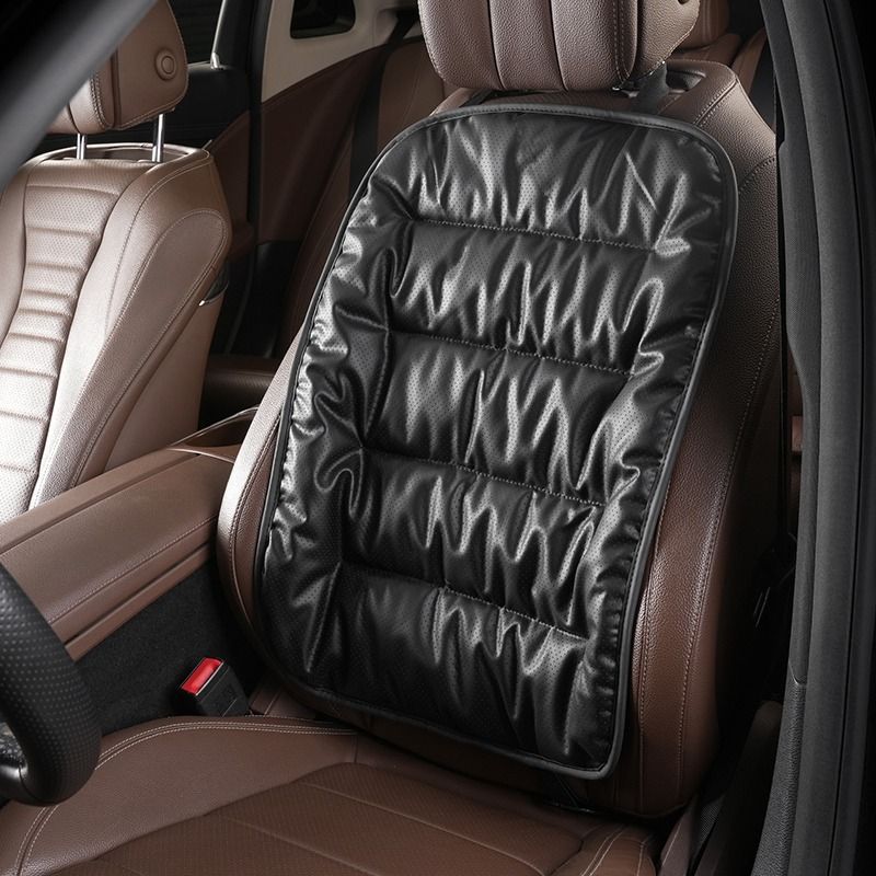 ComfortMax Leather Seat Cushion - Enhanced Breathability and Support