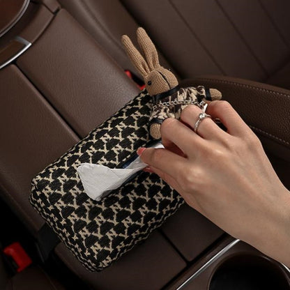 Cute Bunny Car Tissue Holder