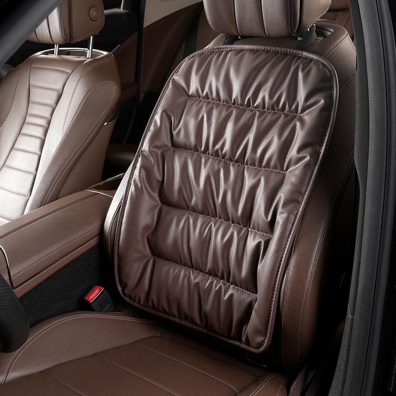 ComfortMax Leather Seat Cushion - Enhanced Breathability and Support