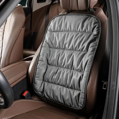 ComfortMax Leather Seat Cushion - Enhanced Breathability and Support