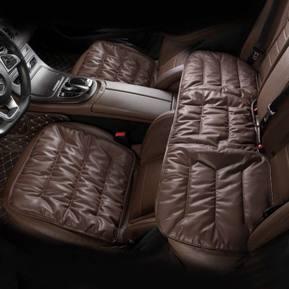 ComfortMax Leather Seat Cushion - Enhanced Breathability and Support