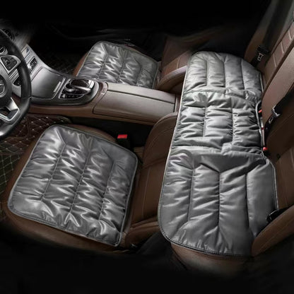 ComfortMax Leather Seat Cushion - Enhanced Breathability and Support