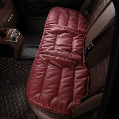 ComfortMax Leather Seat Cushion - Enhanced Breathability and Support