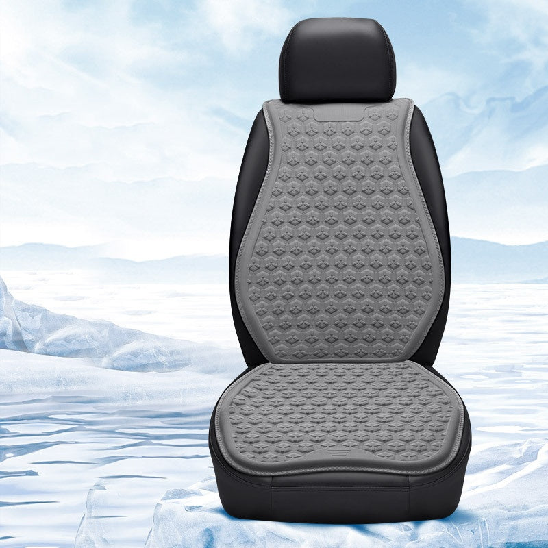 Cooling Gel Ice Silk Car Seat Cushion - Enhanced Comfort and Protection