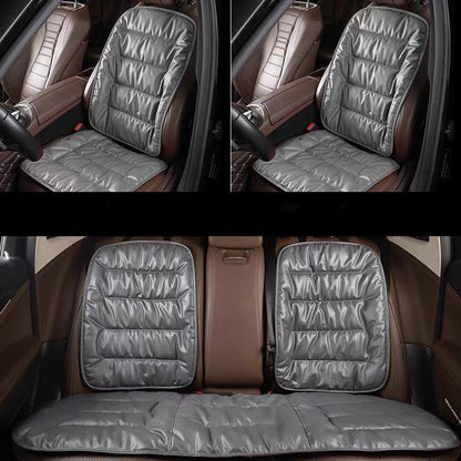 ComfortMax Leather Seat Cushion - Enhanced Breathability and Support