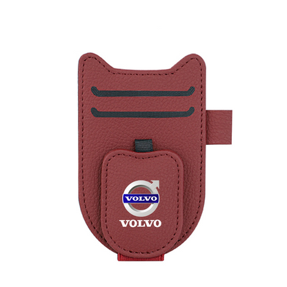 Car Sun Visor Glasses Holder – Easy Access, Space-Saving, Multi-Purpose Clip