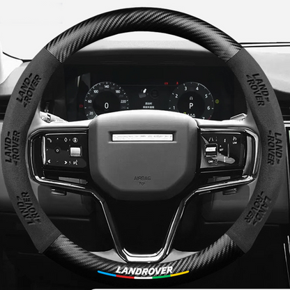 CarbonSuede™ Ultra-Slim Steering Wheel Cover — Racing-Grade Suede & Carbon Hybrid