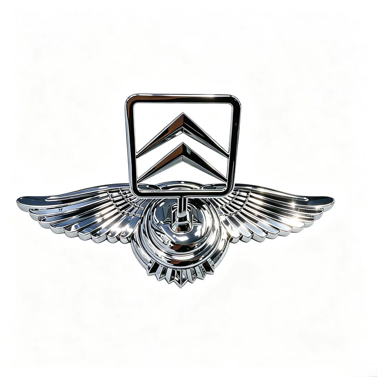 Universal Flying Wings 3D Hood Ornament Metal Car Front Emblem